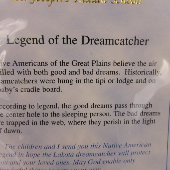 NIB Lakota (Sioux) Dreamcatcher Keychain - Picture 4 of 5